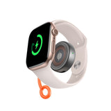 Incarcator wireless Mcdodo (CH-6840), pentru Apple Watch, Dual Input, 2.5W, Anti-lost Silicon Lanyard, negru