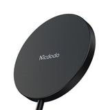 Incarcator wireless Mcdodo Incarcator Wireless Moon Series (CH-4360), Magnetic, 15W, Ultra-thin Design, negru