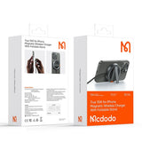 Incarcator wireless Mcdodo (CH-5500), Magnetic, Stand, 15W, pentru iPhone, 1m, gri