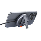 Incarcator wireless Mcdodo (CH-5500), Magnetic, Stand, 15W, pentru iPhone, 1m, gri