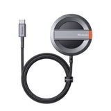 Incarcator wireless Mcdodo (CH-5500), Magnetic, Stand, 15W, pentru iPhone, 1m, gri