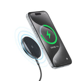 Incarcator wireless Mcdodo (CH-5490), Magnetic, pentru iPhone, 15W, 1m, negru