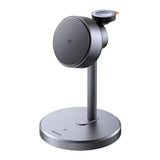 Incarcator wireless Mcdodo Negru Swan Series (CH-2460), Magnetic, pentru iPhone/iWatch/Earbuds, 22.5W, Qi2, gri