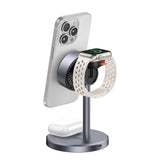 Incarcator wireless Mcdodo Negru Swan Series (CH-2462), cu Incarcator retea, Magnetic, pentru Apple, 22.5W, Qi2, negru