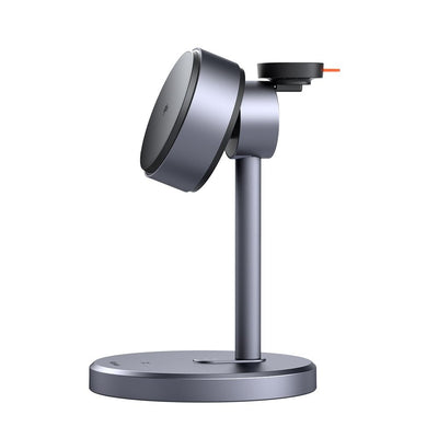 Incarcator wireless Mcdodo Negru Swan Series (CH-2462), cu Incarcator retea, Magnetic, pentru Apple, 22.5W, Qi2, negru