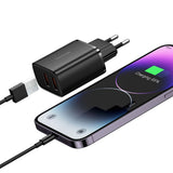 Incarcator retea Mcdodo Beryllium Series (CH-5070), 2x USB-A. 12W, 2A, Fireproof PC, negru
