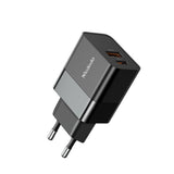 Incarcator retea Mcdodo Hydrogen Series (CH-1951), Dual Port, 20W, Incarcare rapidar, Fireproof PC, negru
