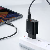 Incarcator retea Mcdodo (CH-0921), Dual Port, 33W, Incarcare rapidar, Fireproof PC, negru