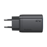 Incarcator retea Mcdodo Gana Mini Series (CH-0970), 2x USB-C, 1x USB-A, 67W, GaN Technology, negru