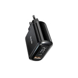 Incarcator retea Mcdodo Chocolate Series (CH-7170), USB-C/A, 20W, Afisaj digital, PD + QC, negru