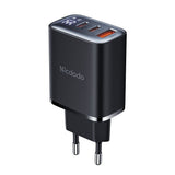 Incarcator retea Mcdodo (CH-2180), 2x USB-C, 1x USB-A, 30W, Incarcare rapidar, Afisaj digital, negru