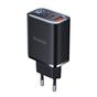 Incarcator retea Mcdodo (CH-2180), 2x USB-C, 1x USB-A, 30W, Incarcare rapidar, Afisaj digital, negru