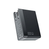 Adaptor pentru Calatorie Universal Mcdodo Nuc AR Power Series (CH-8101 Pro), UK/US/EU Plug, 2x Type-C, USB-A, 100W, GaN, Negru