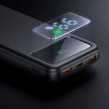Baterie externa Mcdodo (MC-4220), Type-C + 2x USB-A Ports, 10000mAh, 22.5W, Afisaj LED, negru