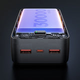 Baterie externa Mcdodo (MC-4240), Type-C + 2x USB-A Ports, 30000mAh, 22.5W, Afisaj LED, negru