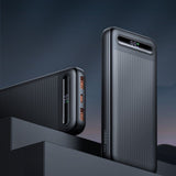 Baterie externa Mcdodo Star Series (MC-3881), Type-C + 2x USB, 10000mAh, 22.5W, Afisaj digital, negru