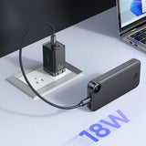 Baterie externa Mcdodo (MC-3850), USB, 2x Type-C, 10000mAh, 30W, Afisaj LED, negru