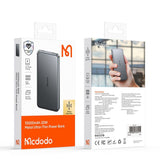 Baterie externa Mcdodo Meta Series (MC-3781), 10000mAh, 20W, Ultra-Thin Design, gri