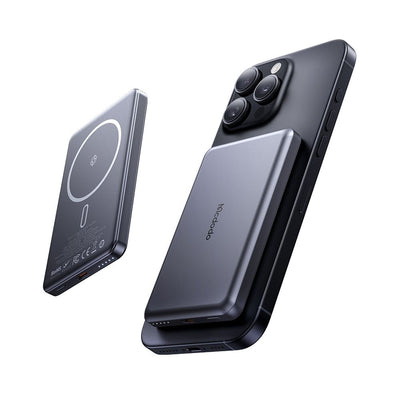 Baterie externa Mcdodo Magnetic Meta Series (MC-4641), 5000mAh, 20W, Ultra-Thin Design, gri