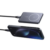 Baterie externa Mcdodo Magnetic Meta Series (MC-4641), 5000mAh, 20W, Ultra-Thin Design, gri
