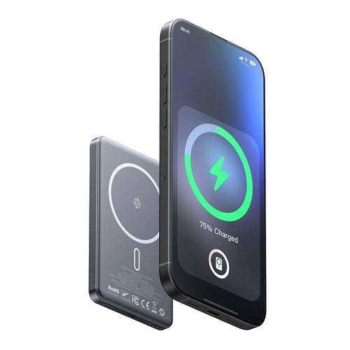Baterie externa Mcdodo Magnetic Meta Series (MC-4641), 5000mAh, 20W, Ultra-Thin Design, gri