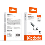 Adaptor Mcdodo Adapter Pigeon Series (OT-0180), Silicone Hook, Aluminium Alloy, Lightning to USB-C, 60W