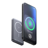 Baterie externa Mcdodo Magnetic Meta Series (MC-4651), 10000mAh, 20W, Ultra-Thin Design, gri