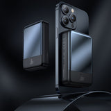 Baterie externa Mcdodo Magnetic Ambilight Series (MC-4261), 10000mAh, NTC Temperature Control, 20W, Indicator LED, negru