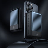 Baterie externa Mcdodo Magnetic Ambilight Series (MC-5021), 20000mAh, NTC Temperature Control, 20W, Indicator LED, negru