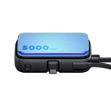 Baterie externa Mcdodo FreeKit Series (MC-7760), cu Integrat Cable & Connector USB-C, 5000mAh, 22.5W, negru