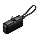 Baterie externa Mcdodo FreeKit Series (MC-7760), cu Integrat Cable & Connector USB-C, 5000mAh, 22.5W, negru