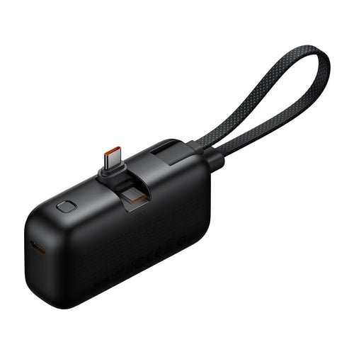Baterie externa Mcdodo FreeKit Series (MC-7760), cu Integrat Cable & Connector USB-C, 5000mAh, 22.5W, negru
