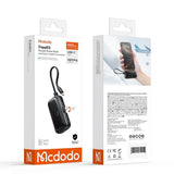 Baterie externa Mcdodo FreeKit Series (MC-7800), cu Integrat Cable & Connector Lightning, 5000mAh, 22.5W, negru