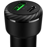 Incarcator auto Mcdodo (CC-5970), Dual Port, Incarcare rapida, 38W, Smart IC, Fire Retardant Material, negru