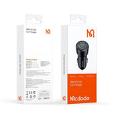 Incarcator auto Mcdodo (CC-5970), Dual Port, Incarcare rapida, 38W, Smart IC, Fire Retardant Material, negru