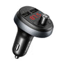 Modulator FM Mcdodo cu Incarcator auto (CC-6880), 2x USB-A, cu Afisaj LED, 2.1A, negru