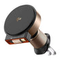 Suport auto Mcdodo cu incarcare wireless (CH-0091), pentru Grila ventilatie, 15W, Qi2, Integrat Retractabil Cable, auriu