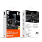 Suport auto Mcdodo cu incarcare wireless (CH-0091), pentru Grila ventilatie, 15W, Qi2, Integrat Retractabil Cable, auriu