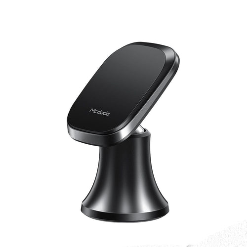 Suport auto Mcdodo Magnetic (CM-8490), pentru Bord, 360° Rotation, Super Strong Adhesion, Aluminium Alloy, negru