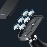 Suport auto Mcdodo Magnetic (CM-8490), pentru Bord, 360° Rotation, Super Strong Adhesion, Aluminium Alloy, negru