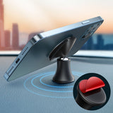 Suport auto Mcdodo Magnetic (CM-8490), pentru Bord, 360° Rotation, Super Strong Adhesion, Aluminium Alloy, negru