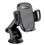 Suport auto Borofone Windy (BH53), cu Ventuza, pentru Bord/Parbriz, 4.5-6.7 Telefon, negru
