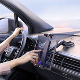 Suport auto Mcdodo (CM-4310), pentru Telefon/Tablet, Bord/Parbriz, 360A° Rotatie, 4.7, negru