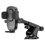 Suport auto Borofone Dainty (BH60), cu Ventuza, pentru Bord/Parbriz, 4.5-7 Telefon, negru