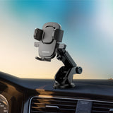 Suport auto Borofone Dainty (BH60), cu Ventuza, pentru Bord/Parbriz, 4.5-7 Telefon, negru