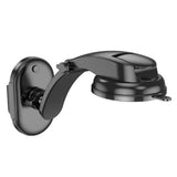 Suport auto Borofone Charm (BH73), cu Ventuza, pentru Bord/Parbriz, 360A° Adjust, Universal, Telescopic Brat, negru