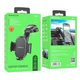 Suport auto Borofone Charm (BH73), cu Ventuza, pentru Bord/Parbriz, 360A° Adjust, Universal, Telescopic Brat, negru