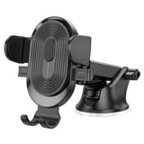 Suport auto Borofone Experience (BH85), cu Ventuza, pentru Bord/Parbriz, 360A° Adjust, Telescopic Brat, 4.7a€“7, negru