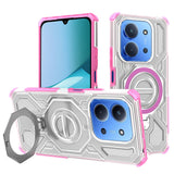 Husa pentru Xiaomi Redmi 15C 4G, Techsuit Carbon Shield PRO, roz
