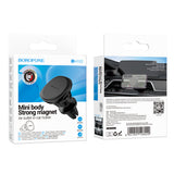 Suport auto Borofone Cloud (BH102), Magnetic, pentru Grila ventilatie, 360° Adjust, 4.5–7 inch Phones, negru